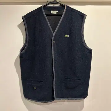 Lacoste 네이비 베스트 구제 의류 xl