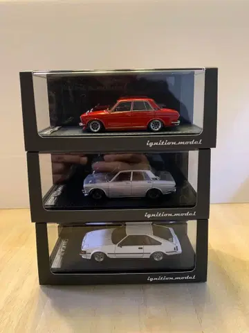 이그니션 모델 1/43 정크 3대 세트