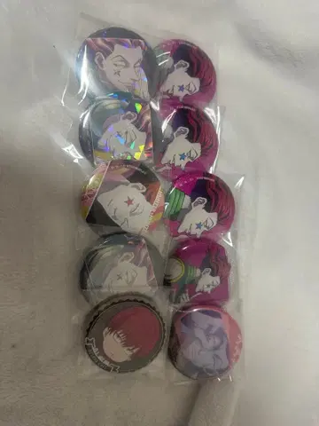 히소카 캔뱃지 묶음 판매