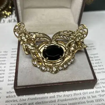 이탈리아제 빈티지 브로치 천사 엔젤