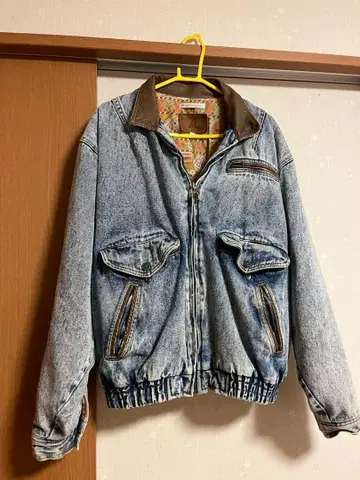 데님 집업 자켓
