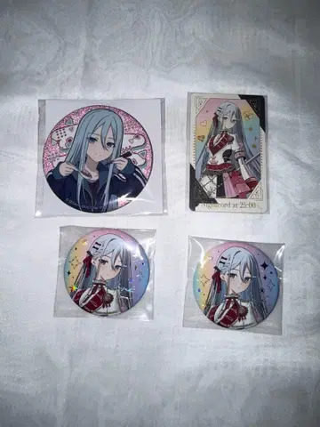 프로세카 요이사키 카나데 감사제 캔뱃지 그리팅 카드 하피콜레 캔뱃지