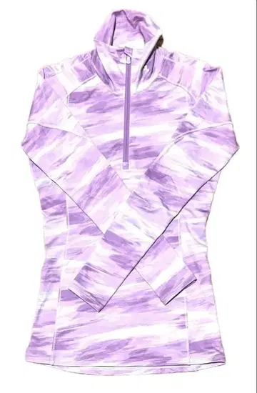 새상품급 언더아머 티셔츠 신축성 콜드기어 올 패턴 라벤더