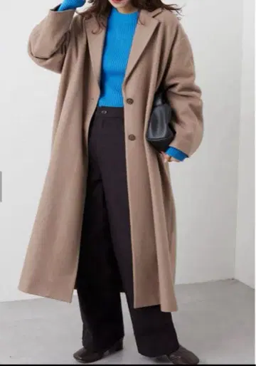 CIAOPANIC TYPY 베이지 체스터 코트