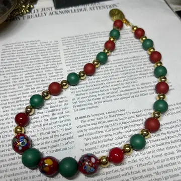 이탈리아제 베네치아 유리 목걸이 455