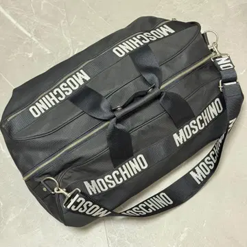 MOSCHINO 모스키노 블랙 보스턴 백 숄더백 레어
