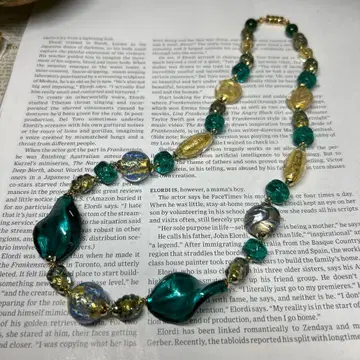 이탈리아제 베네치아 유리 목걸이 447