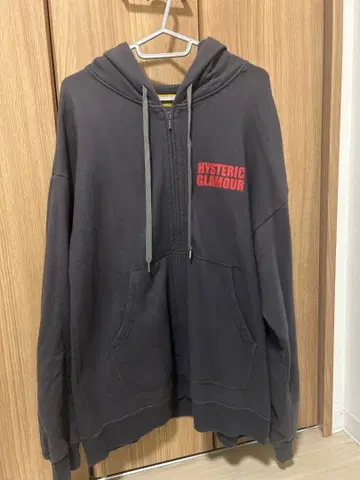 HYSTERIC GLAMOUR 그레이 후드티