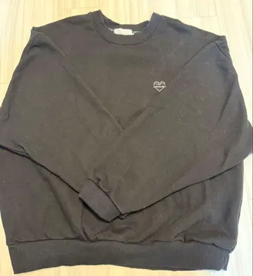 BEYOND CLOSET 블랙 맨투맨 L