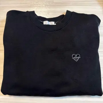 BEYOND CLOSET 블랙 맨투맨 L