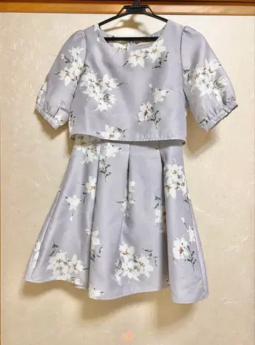 titty&co. 꽃무늬 반팔 미니 원피스 S