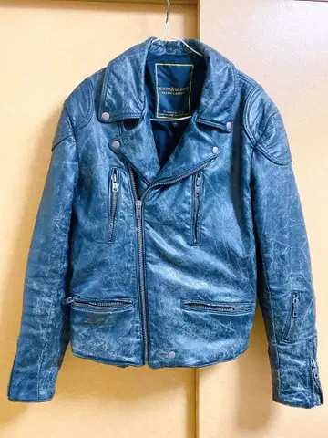 데님 & 서플라이 랄프 로렌 데미지 마감 라이더 자켓 M 사이즈