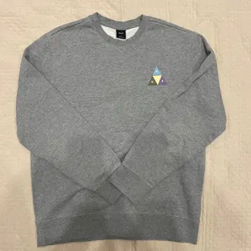 HUF 그레이 맨투맨 트레이닝복