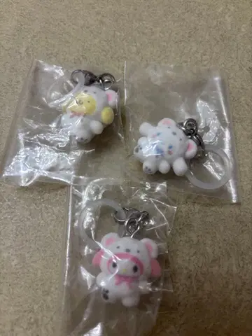 메지루시 액세서리 산리오 캐릭터즈 포근포근 스노우 3종 세트