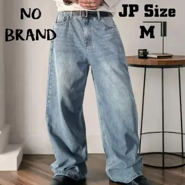[미사용 새상품] Y2K 와이드 팬츠 빈티지 데님 블루