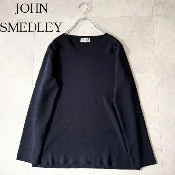 레어 존스메들리 크루넥 메리노울 니트 S 다크 네이비