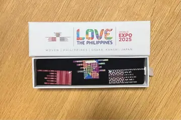 간사이 만박 필리핀관 핀 배지