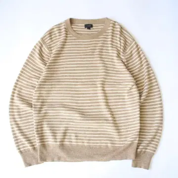 00s J.CREW 코튼 니트 보더 M USA 미국 빈티지 의류