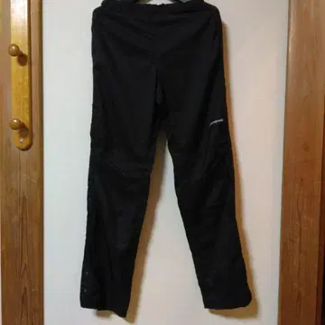 patagonia 후디 팬츠 XXS 블랙 나일론 팬츠