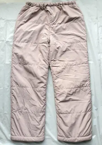 프리마로프트 플리마켓 로프트 얇은 핑크 방한 팬츠