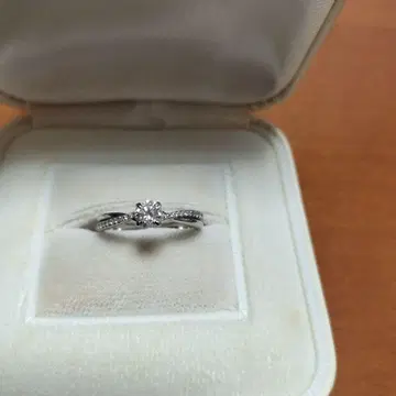 약혼 반지 플라티나 다이아몬드