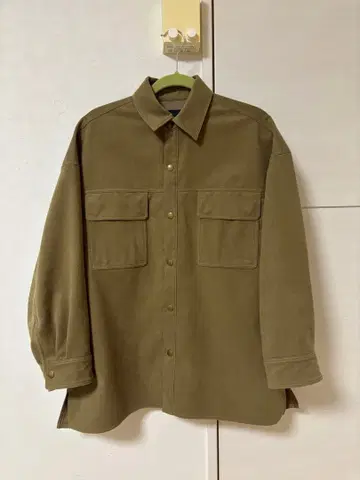 framework 페이크 스웨이드 셔츠