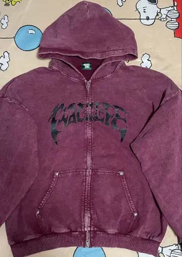 That's life 지퍼 후드티