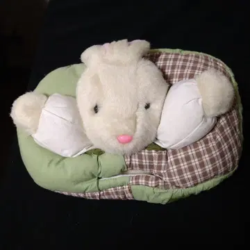 쇼와 레트로 토끼님 BOX 티슈 케이스 1500