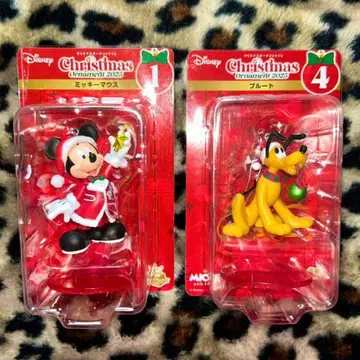 디즈니 크리스마스 오너먼트 2025 미키 플루토