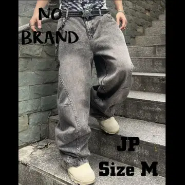 [ 미사용 새상품 ] Y2K 와이드 팬츠 빈티지 데님 와이드 레그