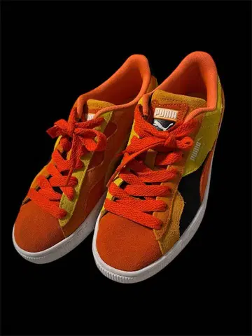 PUMA 스웨이드 스니커즈 23.5 CAMOWAVE