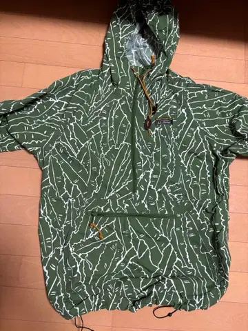 L.L.Bean 잎 패턴 후디 나일론 자켓