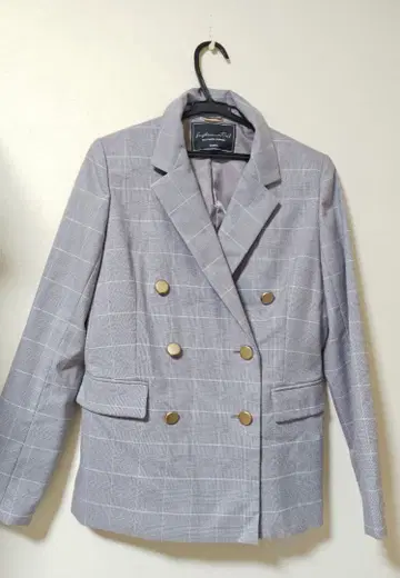 스나이델 체크 테일러드 자켓