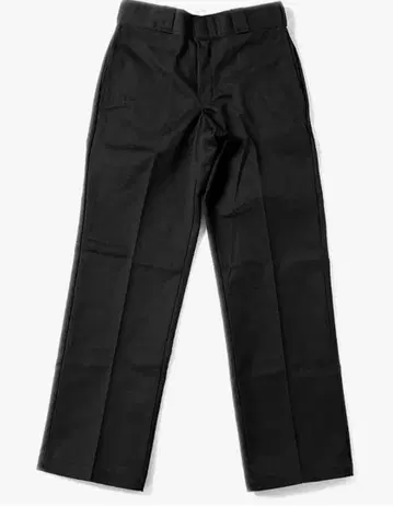Dickies 슬림 스트레이트 블랙 팬츠