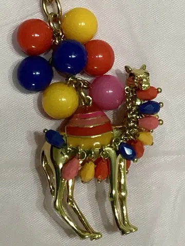 케이트 스페이드 컬러풀 카멜 참 키링 낙타 레어템 귀여운