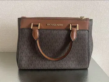 MICHAEL KORS 브라운 토트백