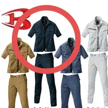 BURTLE 바틀 1716 반팔 자켓 작업복