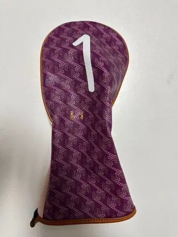 골프헤드커버 레자렉션 드라이버용 실버