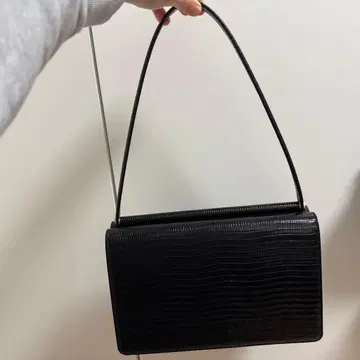 TOUT Y EST SAC PAUMELLE LIZARD BLACK