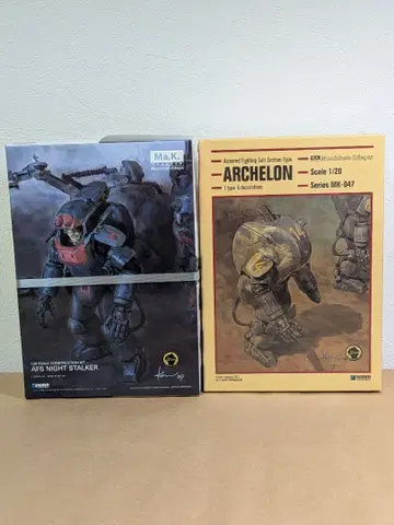 웨이브 M.a.k 1/20 아케론, AFS 나이트 스토커 미개봉