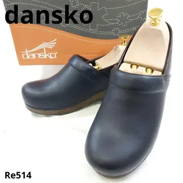 단스코 새상품급 PRO XP 오일 가죽 네이비 레어 컬러 EU36