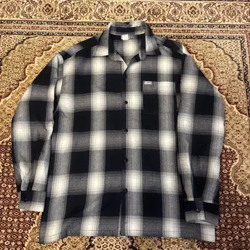 Calitop 옴브레 체크 셔츠