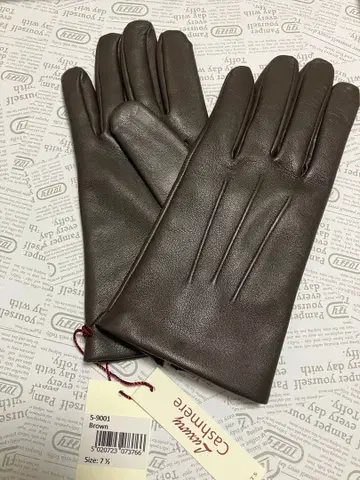 새상품 dents 장갑 캐시미어 브라운 7.5