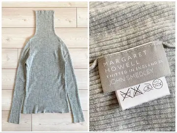 영국제 마가렛호웰 존스메들리 리브 터틀넥 니트
