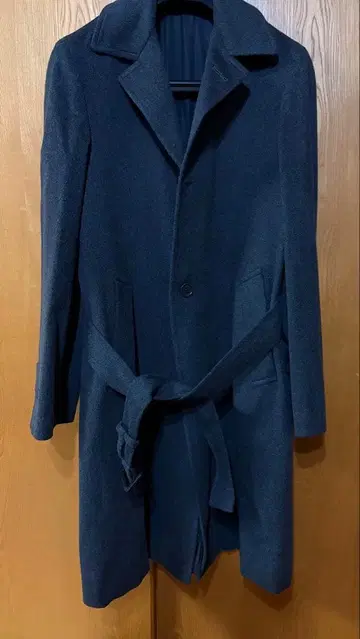 De Petrillo 벨티드 코트 48 새상품급 중고