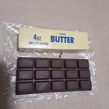 스퀴즈 초코 버터 새상품 2개입니다