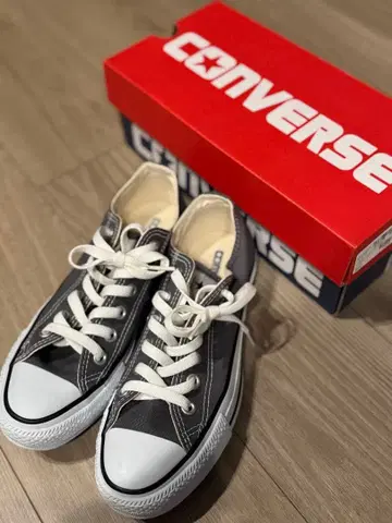 새상품 컨버스 올스타 차콜 스니커즈 24.5