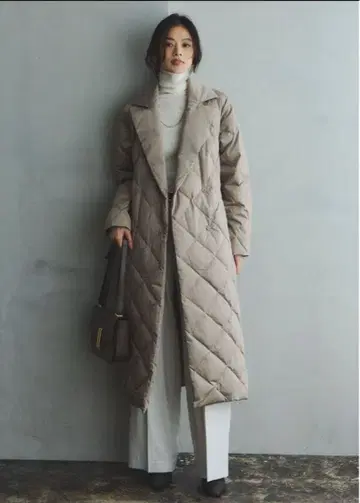 [ 새상품 ] TAION x anuans 체스터 롱 다운