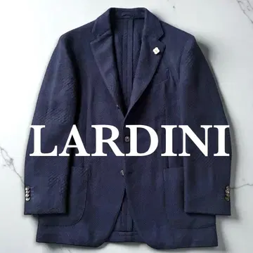 컨디션 최상 LARDINI 테일러드 자켓 울 자카드 이탈리아제 50
