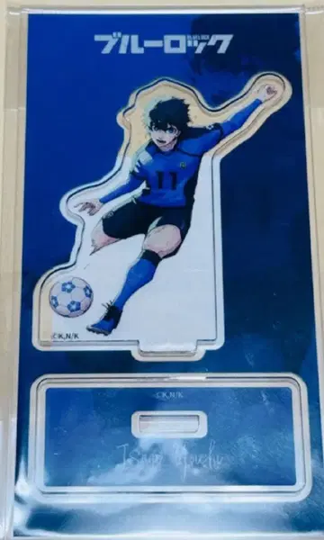블루 록 이사기 요이치 아크릴 스탠드 신규 일러스트 이세탄 미개봉